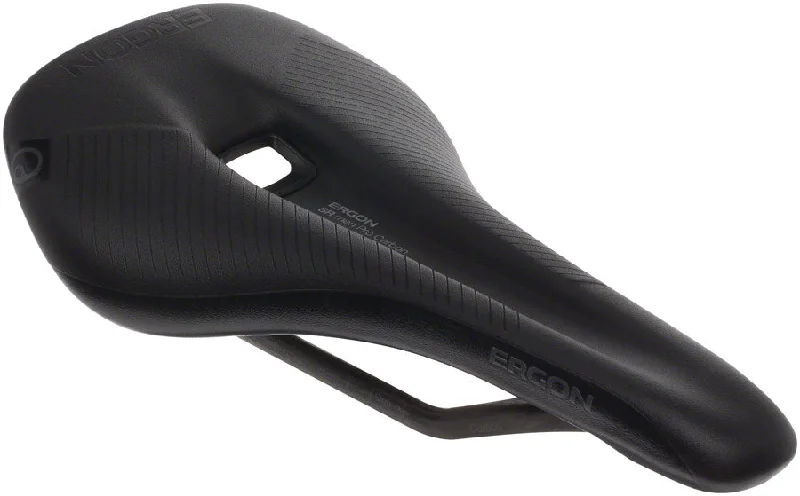 Bicycle riding socks with straps-Ergon SR Pro Carbon Saddle - Carbon Stealth Mens Small/Medium