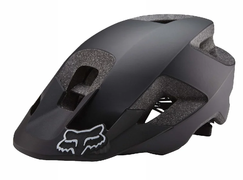 Bicycle jersey with straps system-Fox Racing Ranger MTB Helmet - Black