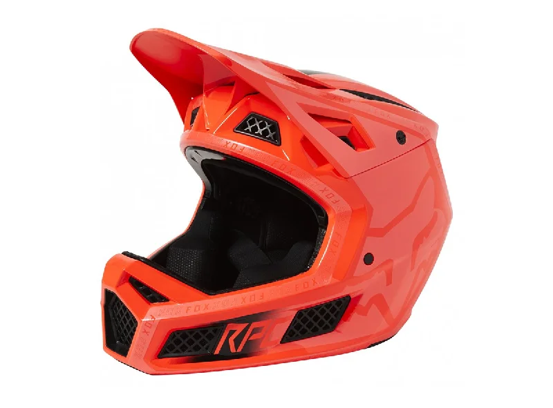 Bike helmet with back system-Fox Racing RPC MIPS MTB Helmet - Repeater - Atomic Punch - 2021