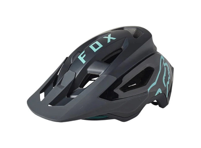 Cycling vest with side vents-Fox Racing Speedframe Pro MTB Helmet - Teal - 2021