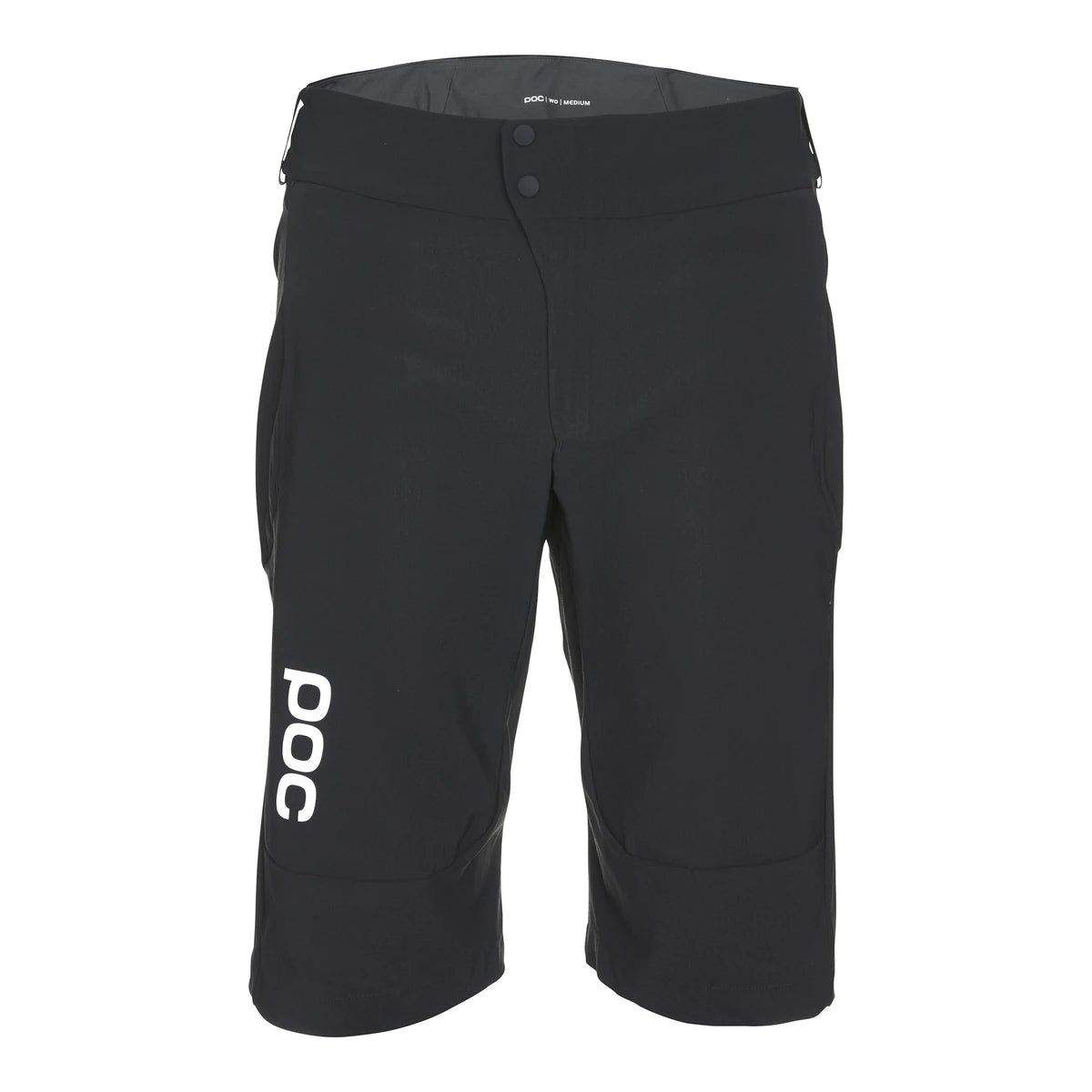 Bike shorts for trail rides-POC Essential MTB Short - Womens - Uranium Black