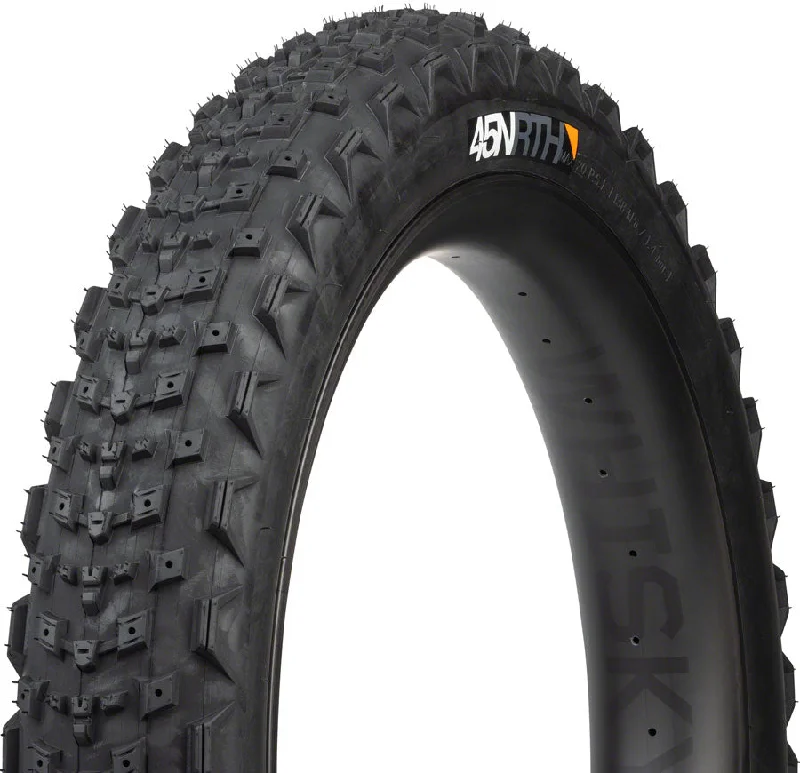 Bicycle jersey for off-road biking-45NRTH Dillinger 4 Tire - 27.5 x 4.0 Tubeless Folding BLK 120 TPI Custom Studdable