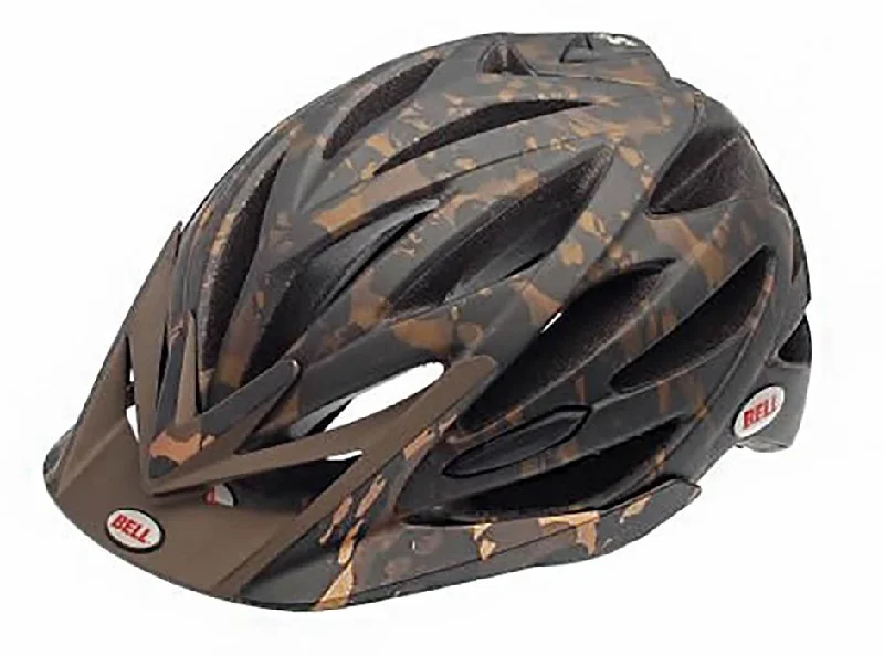 Mountain bike gloves with vents-Bell Variant MTB Helmet - Brown Camo