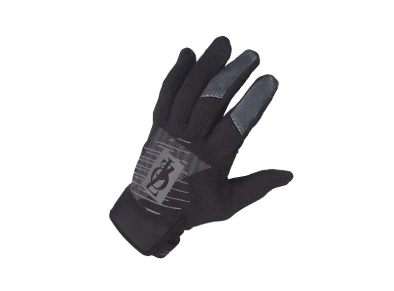 Bicycle jersey with back fit-Zoic Turnt MTB Glove - Black