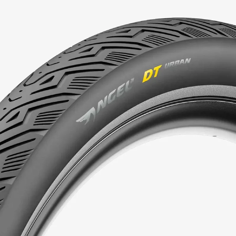 Bike shoes with back guards-Copertoncino Pirelli Angel Urban DT 700x35 - Nero