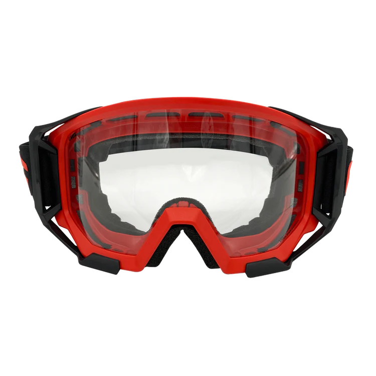 Mountain bike helmet with straps-G-Form MTB Goggle - Red-Black