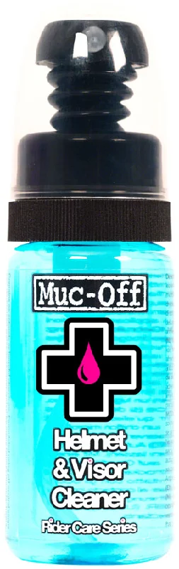 Bike riding knee pads with side straps-Muc-Off Visor Lens and Goggle Cleaner: 35ml Spray