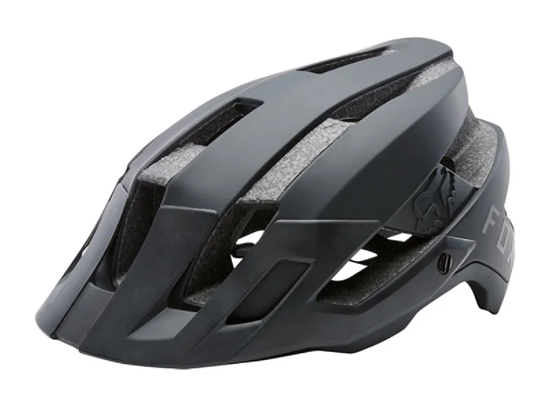 Bike helmet with side mesh-Fox Racing Flux MTB Helmet - Black - 2019