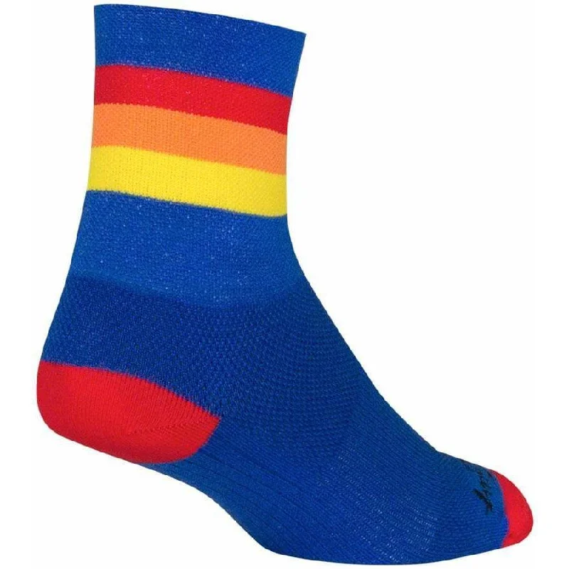 Bicycle jersey for off-road biking-Classic Vintage Cycling Socks - 4 inch