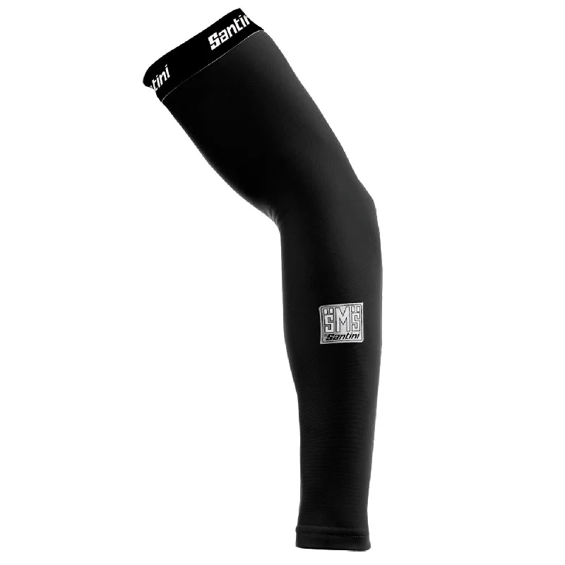 Bicycle socks for endurance rides-Manicotti Santini Totum - Nero