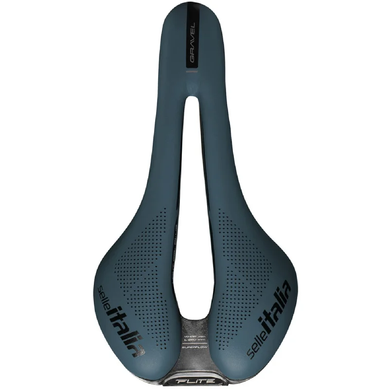 Bike shorts with side vents-Sella Selle Italia Flite Boost Gravel Superflow L3 - Blu