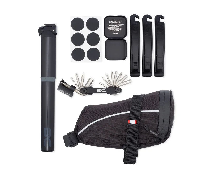 Bicycle riding jacket with vents-Bike Repair Kit  - Mini Pump - Multitool - Patch Kit -Tire Levers - Large Seat Bag