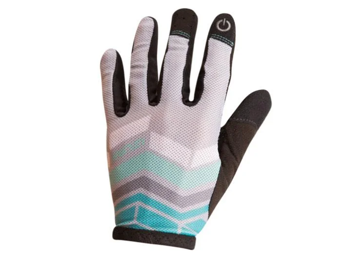 Cycling tights with side logos-Pearl Izumi Divide MTB Glove - Womens - Aqua Mint