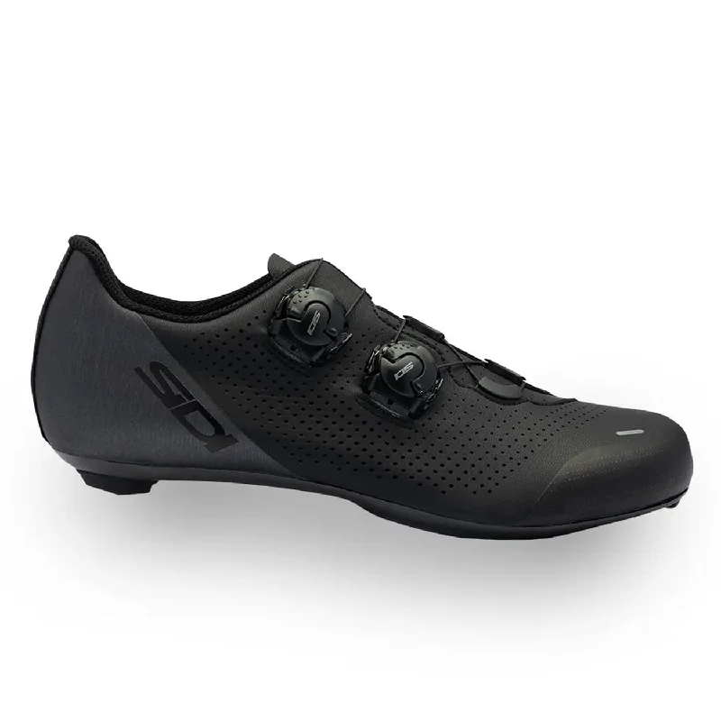 Bike shoes with front logos-Scarpe Sidi Ergo 6 - Nero