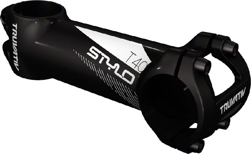 Bicycle helmet for casual rides-TruVativ Stylo T40 Stem 110mm 40ht 31.8 1-1/8 Blast Black