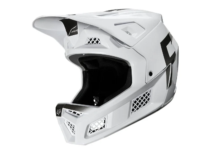 Bike helmet with side system-Fox Racing RPC MTB Helmet - Wurd - White - 2020