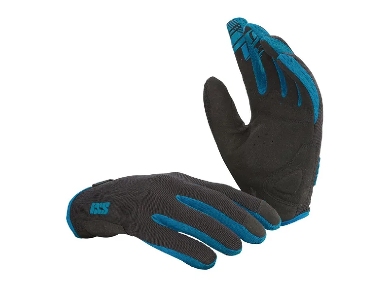 Cycling gloves with front fit-IXS TR-X1.1 MTB Glove - Blue