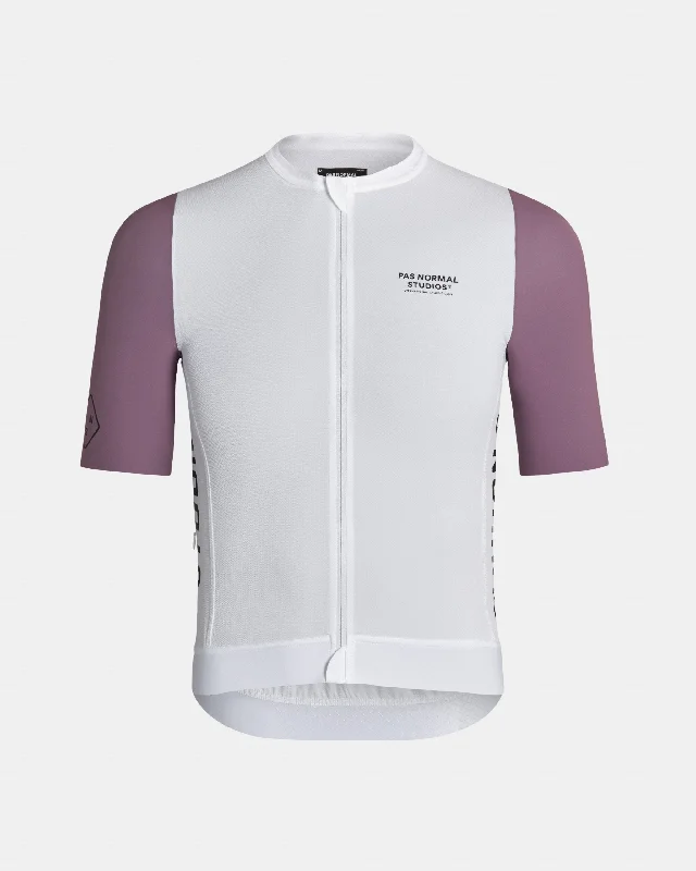 Bike gloves for casual rides-Midsummer Jersey - Light Mauve Sleeves