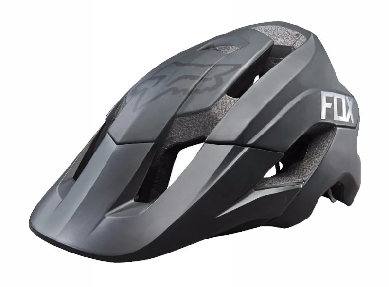 Bike shoes with back fit-Fox Racing Metah MTB Helmet - Matt Black