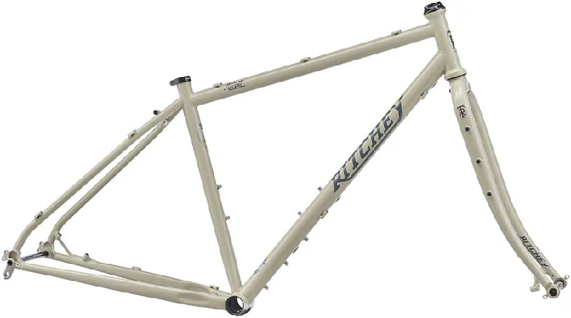 Bicycle jersey with back logos-Ritchey Ascent Frameset - Steel X-Large Desert Dust