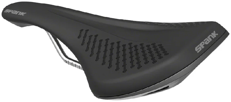 Bicycle socks for off-road biking-Spank Oozy 220 Saddle Black/Gray