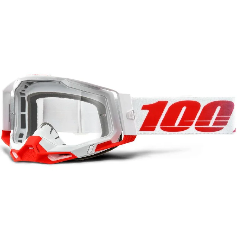 Bike helmet with guards system-100% RACECRAFT 2 GOGGLE - ST-KITH (CLEAR)