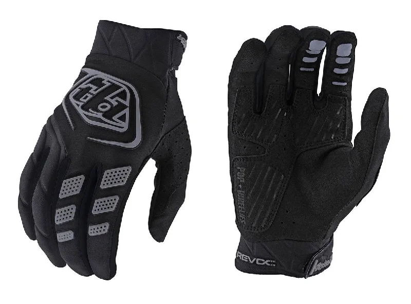 Cycling vest with side logos-Troy Lee Designs Revox MTB Glove - Black