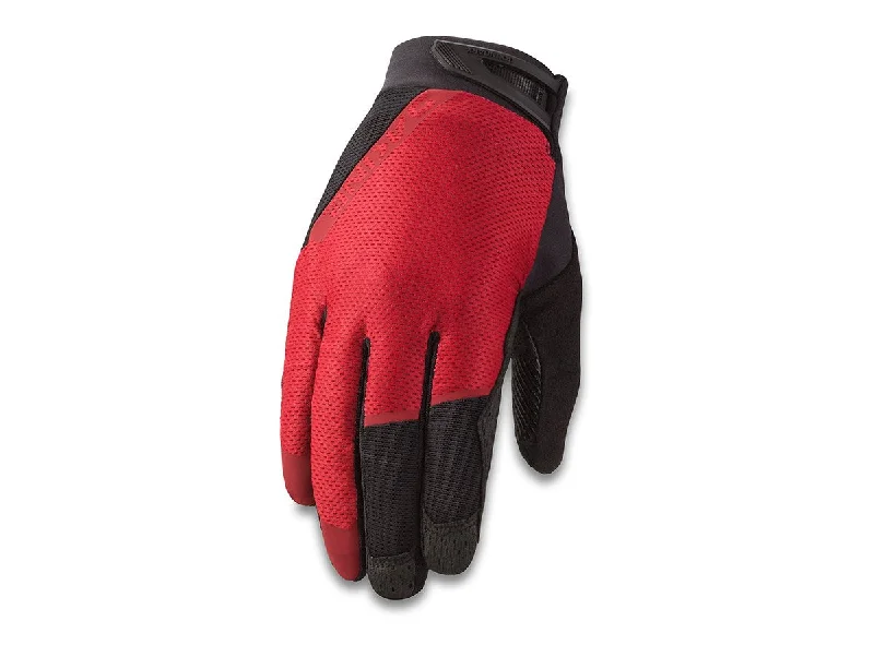 Bicycle socks with back system-Dakine Boundary MTB Glove - Deep Red