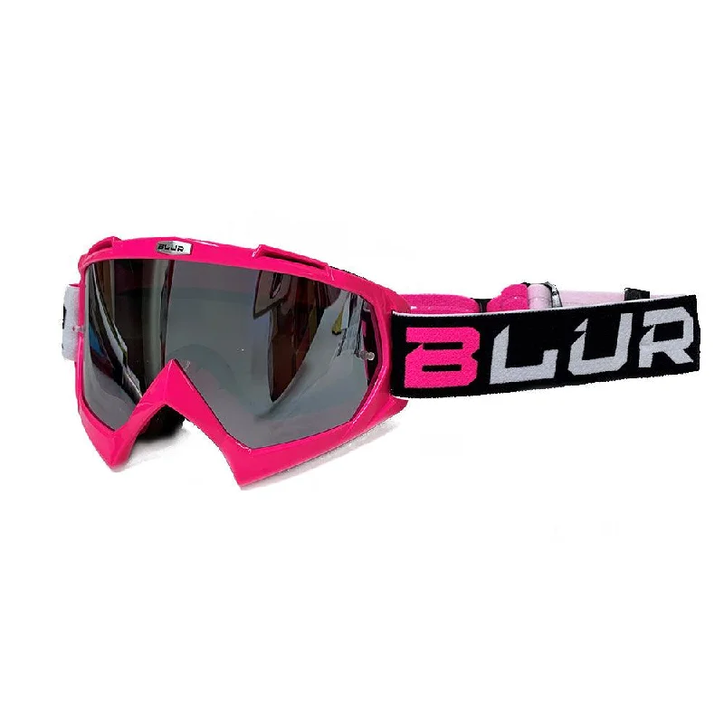 Cycling leg warmers thermal-BLUR B-10 TWO FACE 2020 GOGGLE - PINK/BLACK/WHITE