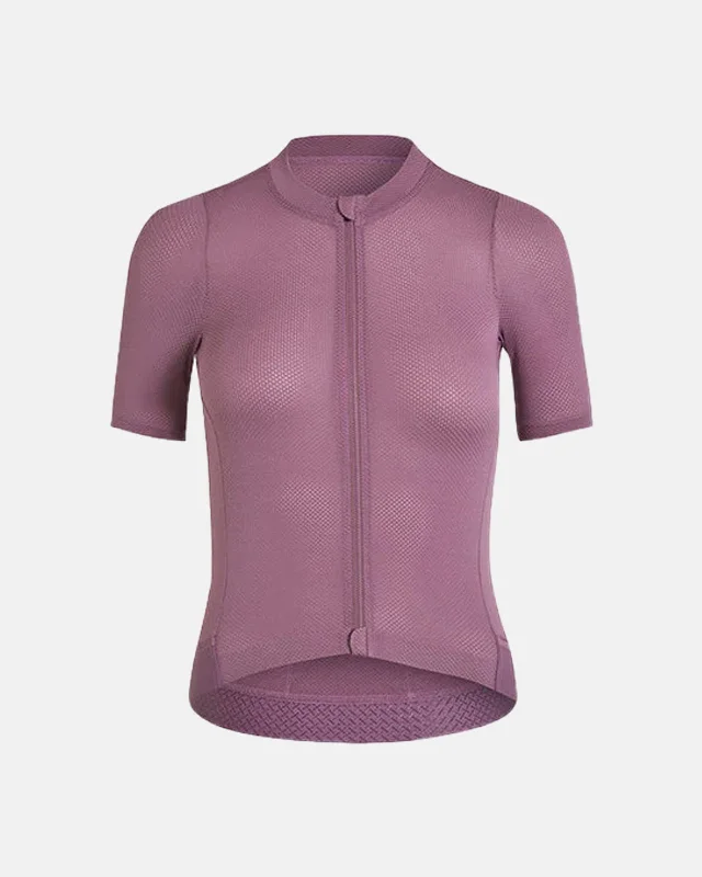 Cycling vest for leisure rides-Women's Solitude Mesh Jersey - Light Mauve