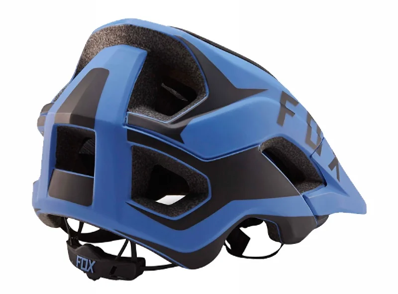 Bike gloves with side fit-Fox Racing Metah Flow MTB Helmet - Blue-Black