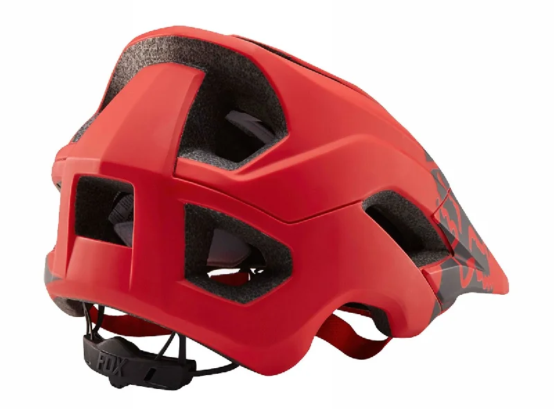 Bicycle jersey with side fit-Fox Racing Metah Thresh MTB Helmet - Red-Black