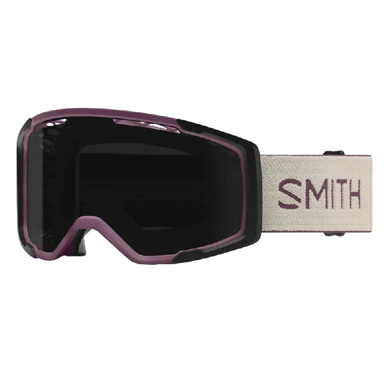 Bike helmet with guards system-Smith Rhythm MTB Goggle - Dusk-Bone