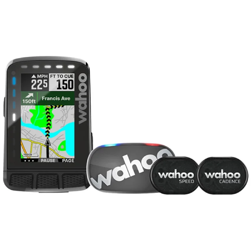 Bike shoes for casual biking-Wahoo Elemnt Roam GPS V2 Bundle - Nero