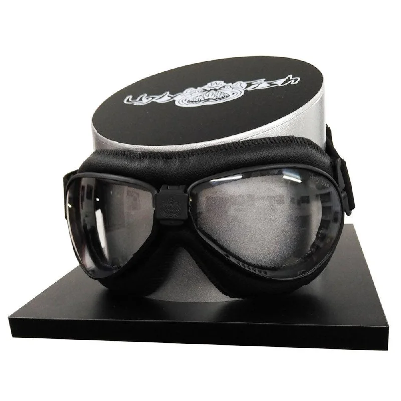 Bike gloves with side fit-UGLY FISH AVIATOR GOGGLE - MBL