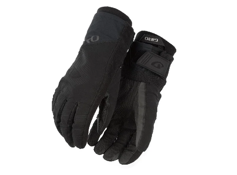 Cycling vest with front zipper-Giro PROOF Winter MTB Glove - Black