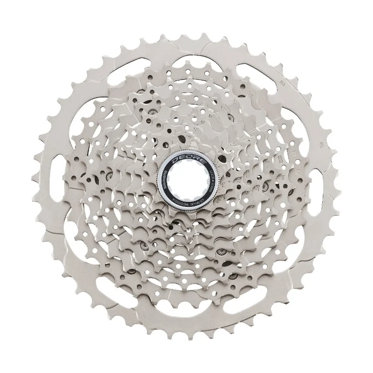 Bike jersey for trail biking-Shimano CS-M4100 10 Speed Deore Cassette 11-46T -Live4Bikes