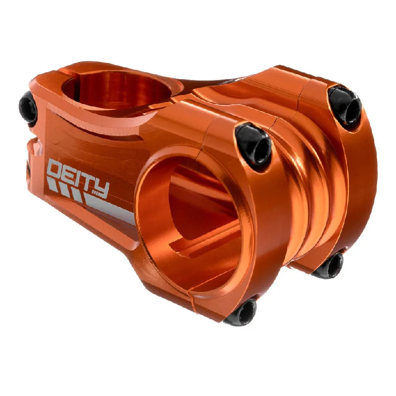 Cycling gloves for trail biking-Deity Copperhead 50mm 35 Stem Orange