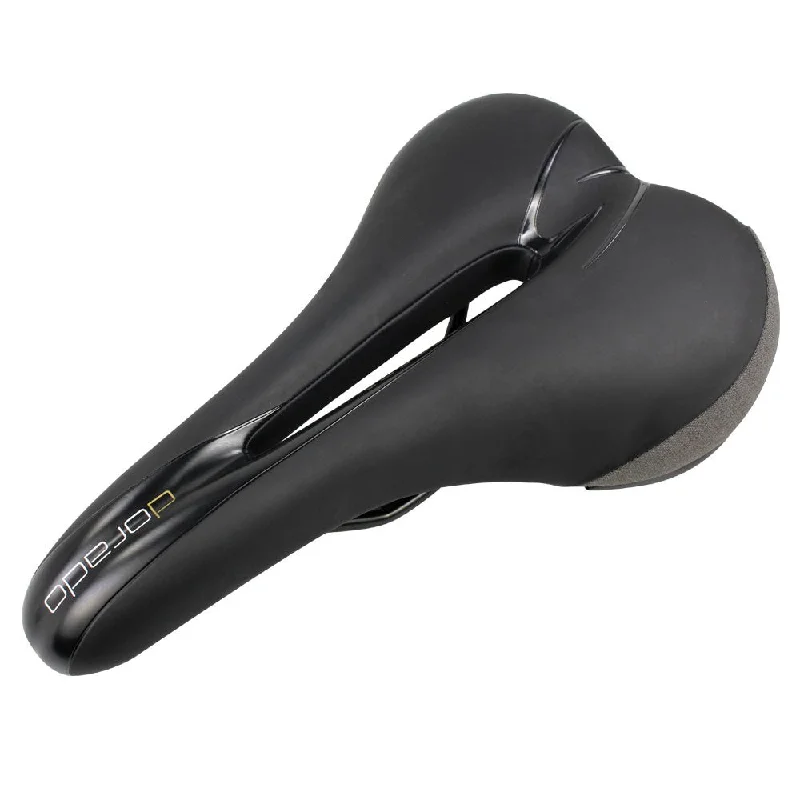 Bike riding knee pads with back vents-Serfas MX-3 Dorado Chromoly MTB Saddle