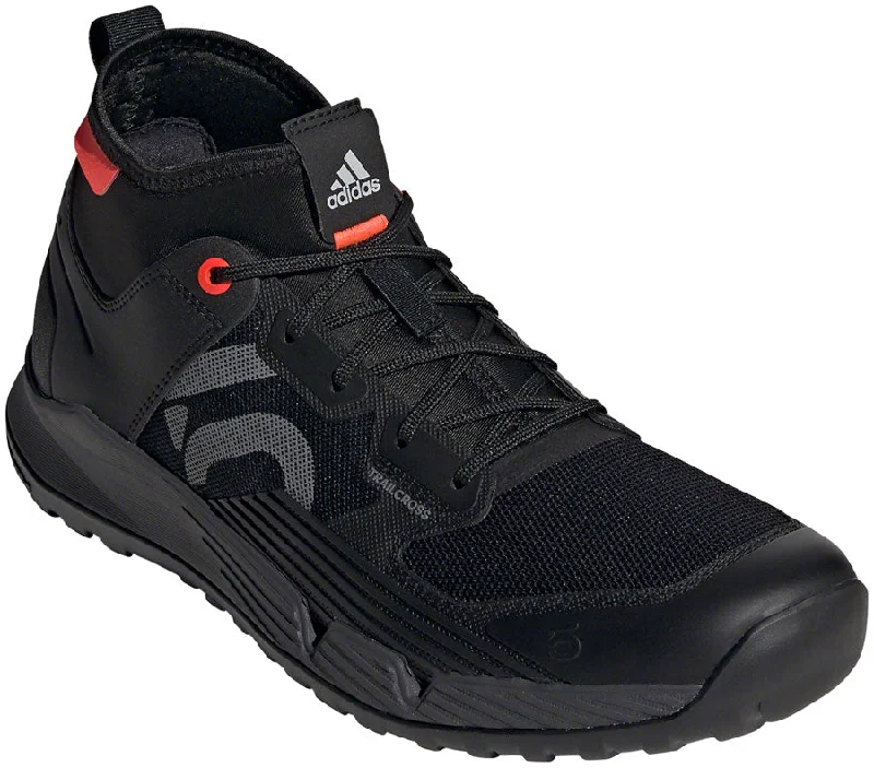 Bike shoes for off-road trails-Five Ten Trailcross XT Flat Shoes - Mens Core BLK / Gray Four / Solar Red 7.5