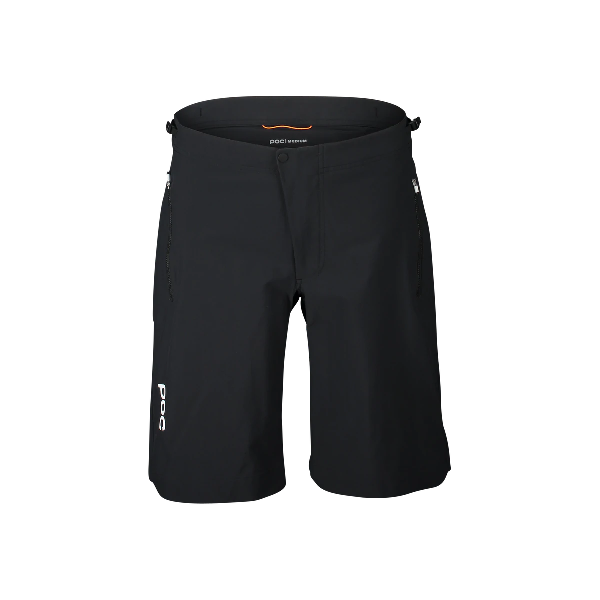 Bicycle riding socks with vents-POC Essential Enduro Short - Womens - Uranium Black