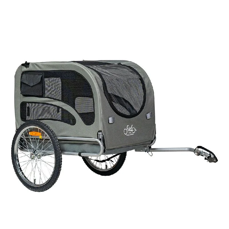 Bicycle riding shoes with guards system-eBike Pet Trailer