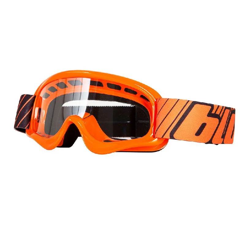 Cycling vest with elastic trim-BLUR B-ZERO 2020 YOUTH GOGGLE - ORANGE