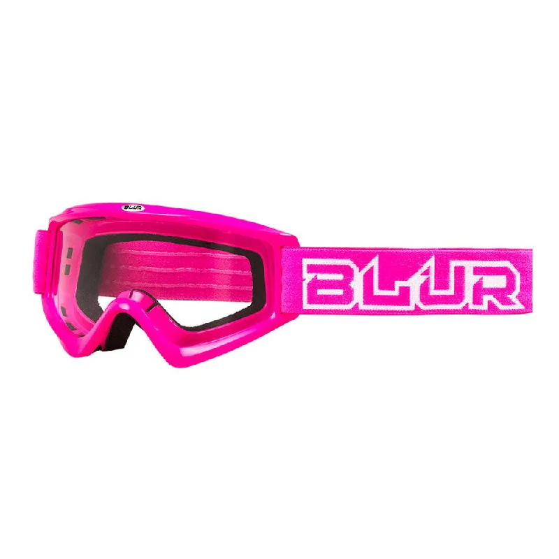 Cycling cap with sweatband-BLUR B-ZERO 2020 GOGGLE - PINK