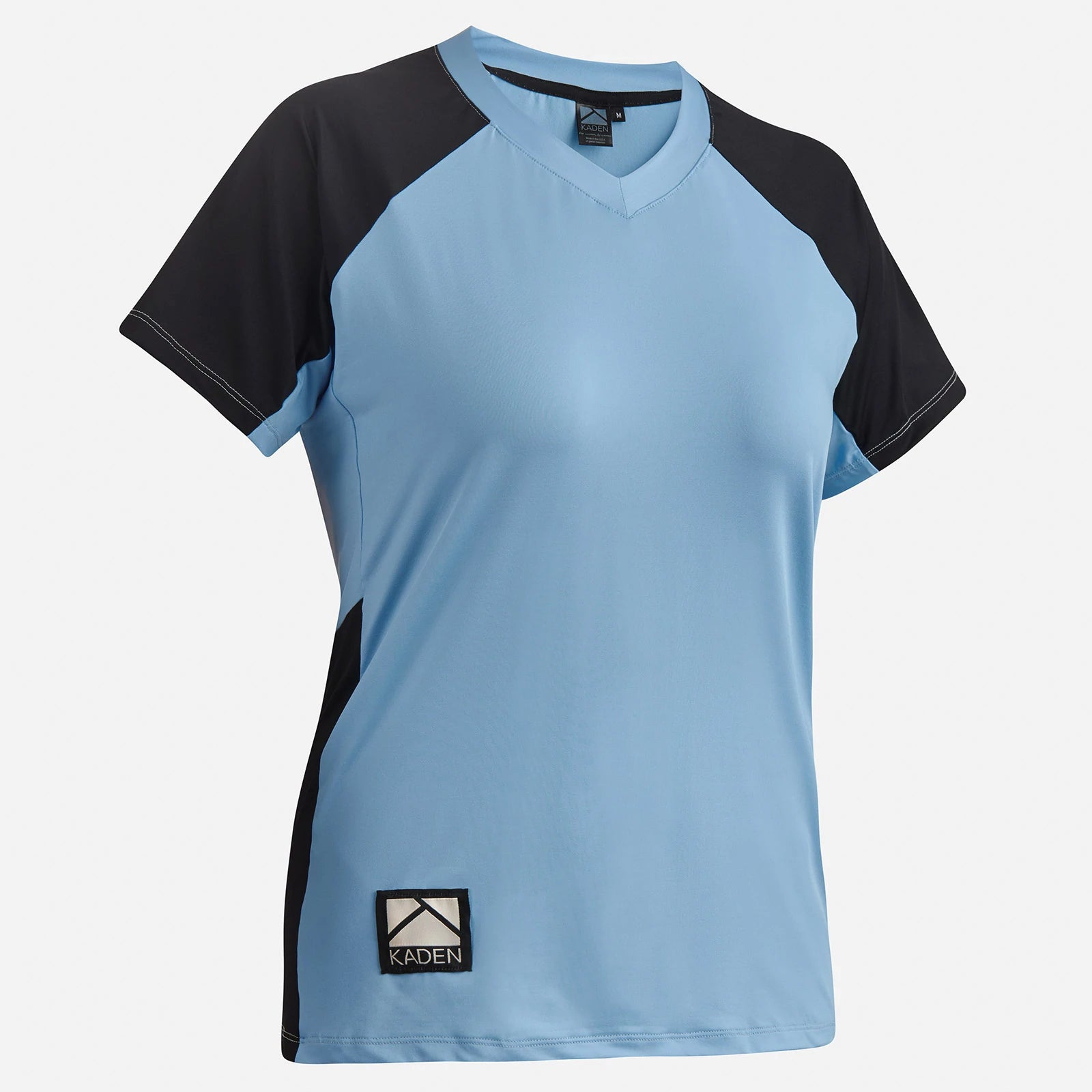 Cycling shorts for endurance rides-Kaden Apparel Cady-V Short Sleeve MTB Jersey - Womens - Perry