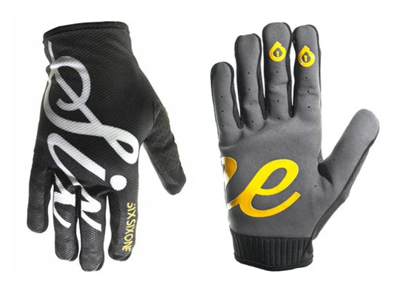 Bike shoes for off-road rides-661 Comp MTB Glove - Black Script