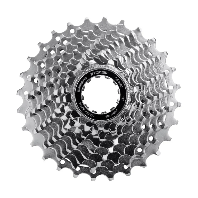 Bicycle riding socks with vents-Shimano 105 CS-5800 11 speed 11-28T Cassette Sprocket -Live4Bikes