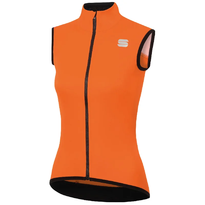 Bike gloves with side system-Gilet donna Sportful Fiandre Light - Arancio