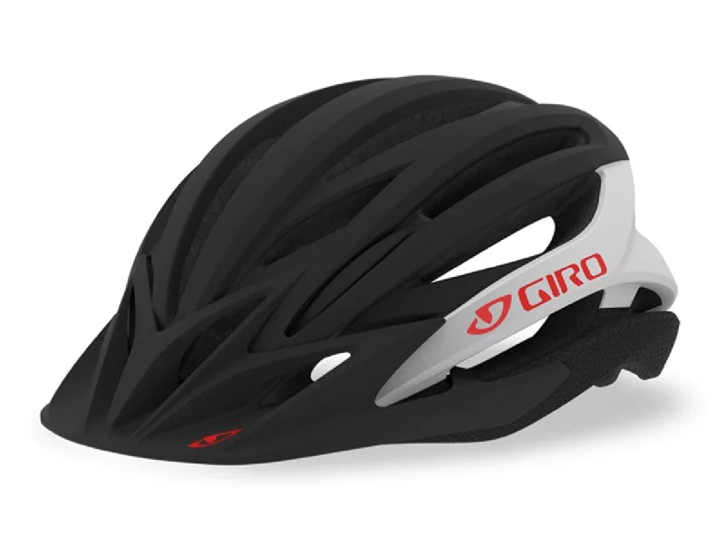 Bike gloves with mesh panels-Giro Artex MIPS MTB Helmet - Matt Black-White-Red - 2019