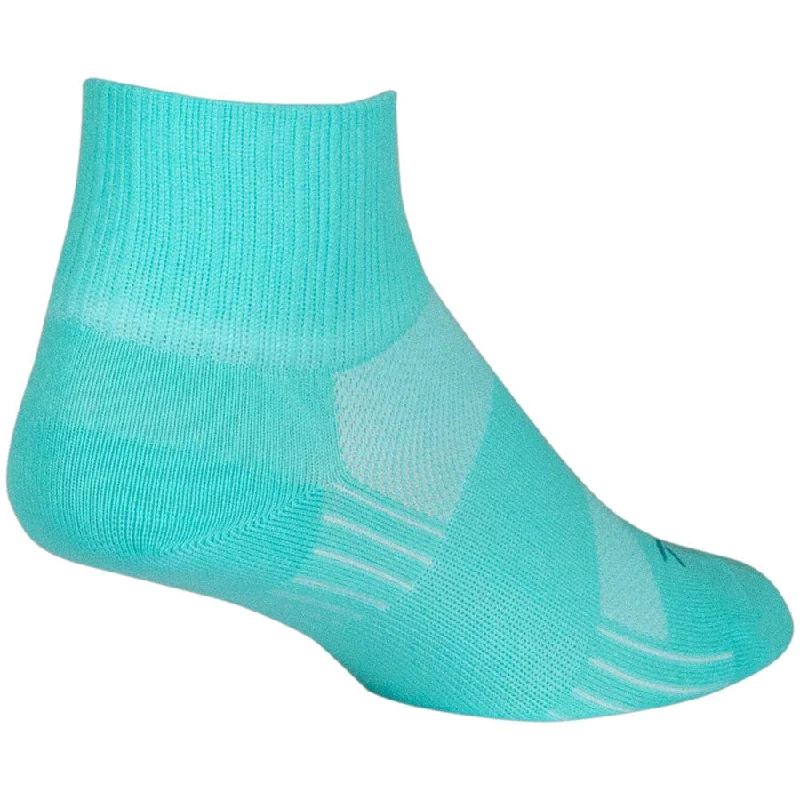 Bike shoes with side straps-Aqua Sugar SGX Bike Socks - Blue